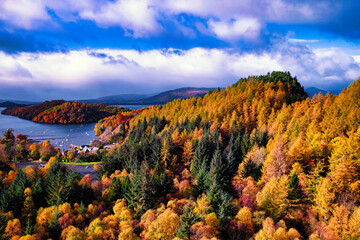 Autumn's Glory In Scotland