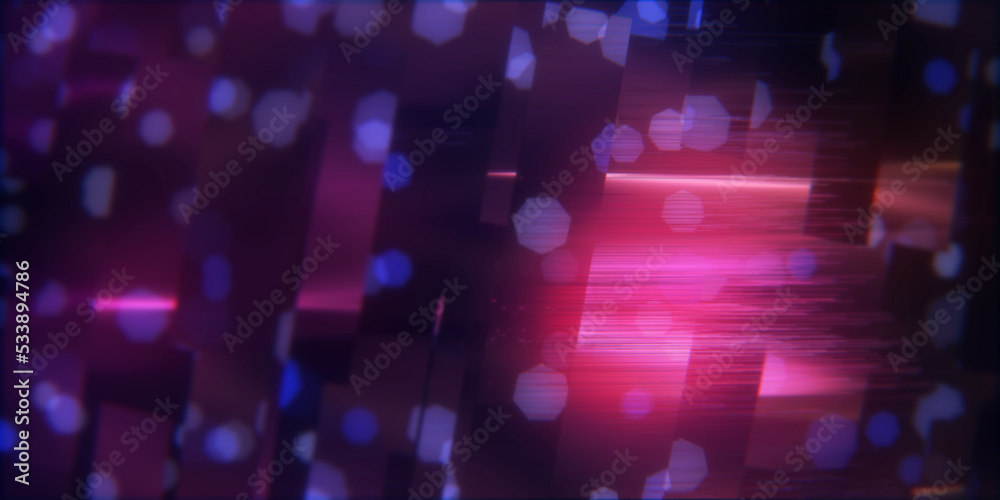 Wall mural abstract color background made of particles and bokeh effect..