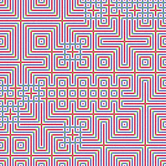 Abstract lines Maze generative art background art illustration
