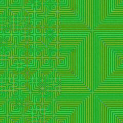 Abstract lines Maze generative art background art illustration