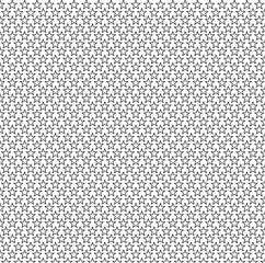 Black outline  stars seamless pattern. White background. For print, wallpaper, textile ,wrapping , decorative . Vector Eps8 