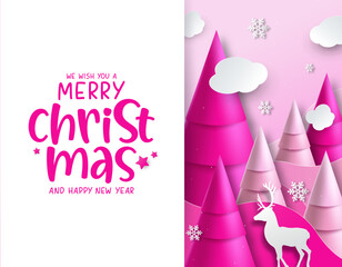 Merry Christmas and happy new year background