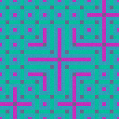 Obraz premium Abstract lines Maze generative art background art illustration