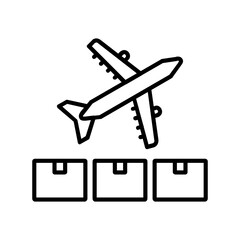 Ship By Air Icon