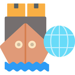 International Delivery Icon
