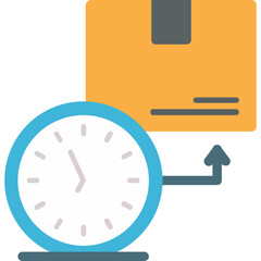 On Time Deliveries Icon