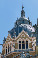 Fototapeta na wymiar Synagogue Dome Szeged