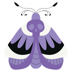 Obraz premium butterfly mystical magic clipart