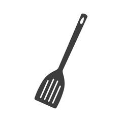 Spatula icon isolated. Kitchen utensils. Cooking appliance. Flat vector illustration.