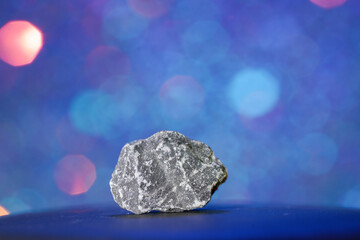 Granite is rich in quartz, mica and feldspar coarsely crystalline plutonic rock - obrazy, fototapety, plakaty