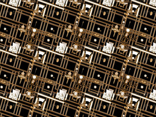 Hintergrund - Backdrop - gekachelt - erweiterbar - Illustration © Korea Saii