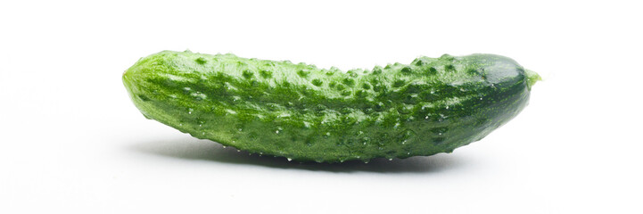 cucumber on a white background
