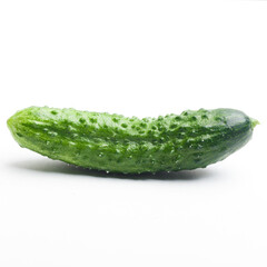 cucumber on a white background