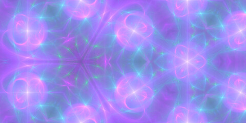 Dekorativer Fraktal Hintergrund für Web und Druck Design lila