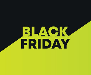 For sale, ads, social media. Vector Black Friday