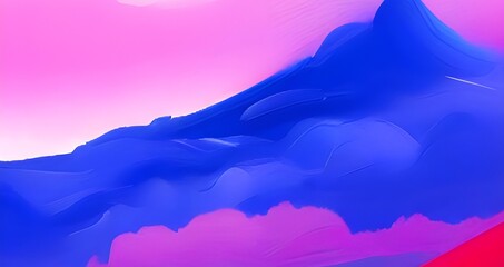 Fototapeta na wymiar purple, pink and blue lights racing along a digital landscape