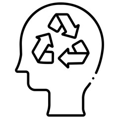 recycle consciousness icon