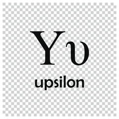 Simple upsilon. The Greek alphabet has been used to write the Greek language since the late 9th or early 8th century BCE. Greek Alphabet and Symbols (Useful for Education and Schools) has been used
