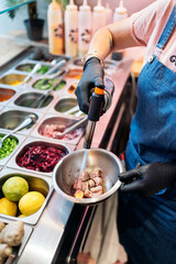 Using Kitchen Blowtorch