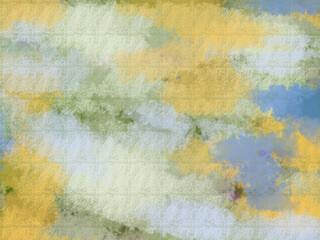 Bright artistic splashes. Abstract painting color texture. Modern futuristic pattern. Multicolor dynamic background. Fractal artwork for creative graphic design work.