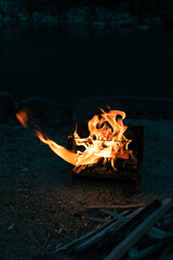 焚き火