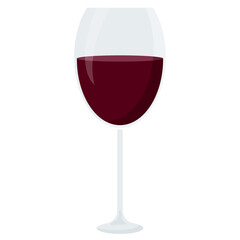 Wine glass red wine