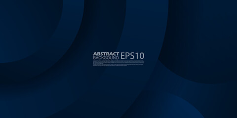 Modern geometry abstract background with dark blue background design. Vector Eps10