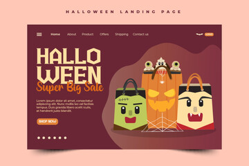 Halloween graphic design simple and elegant template that is easy to customize
