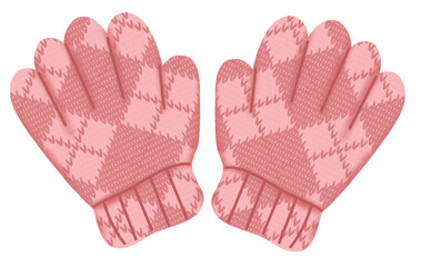 winter gloves illustration png
