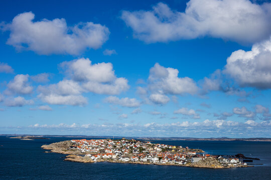 The beautiful island Källö- Knippla in Bohuslän southern archipelago, near Gothenburg, Sweden