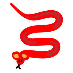 snake animal cute doodle