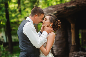 Georgeous wedding couple. Wedding for two.