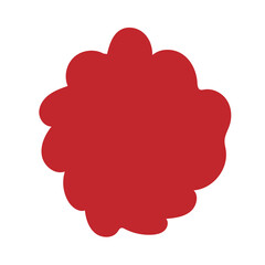 doodle of flat mini flowers