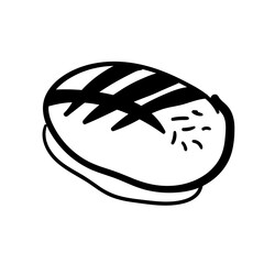 doodle of bread bakery