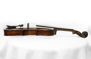 Side view of a Violin