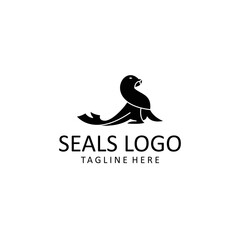 Seals logo design icon tamplate