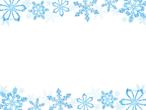 Snowflake Winter Frame