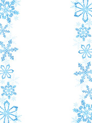 Snowflake Winter Frame