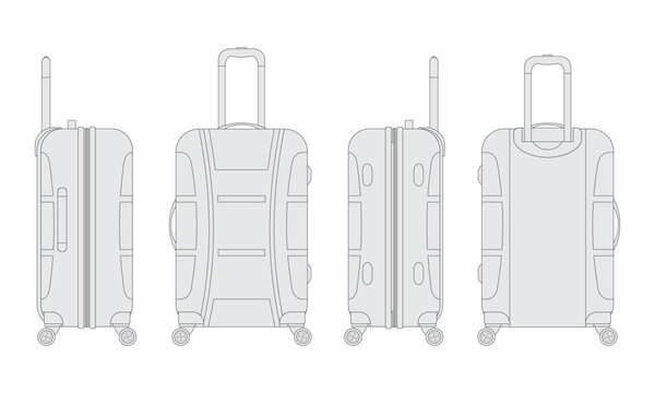 suitcase vector