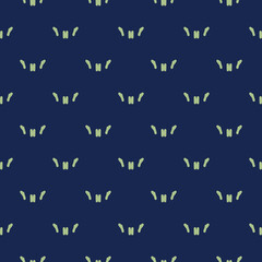 pattern design with abstract ornament motif