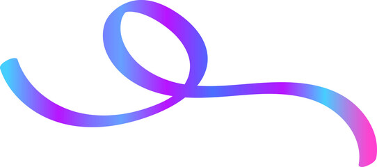 ribbon purple, hologram colorful, confetti ribbon, carnival, celebrate