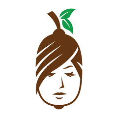 woman skincare beauty logo Vector Template