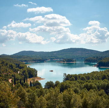 lake day cloud tree mountain sichar ribesalbes