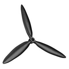 3d rendering illustration of some airplane propellers