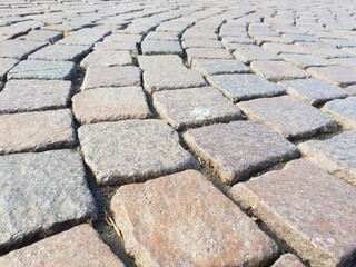 stone block paving 