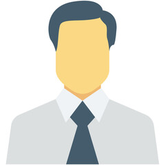 Boss Colored Vector Icon