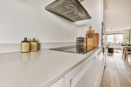 Ceramic Cooktop In Home Kitchen