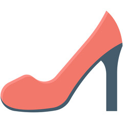 Heel Shoes Vector Icon