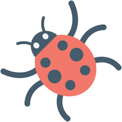 Fototapeta na wymiar Internet Bug Vector Icon
