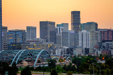 Denver , CO skyline